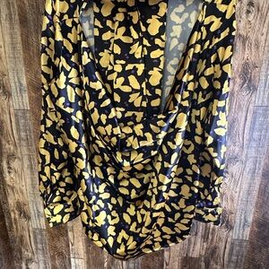 Floral Drape Women's Top